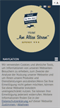 Mobile Screenshot of hotel-am-alten-strom.de